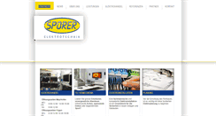 Desktop Screenshot of elektro-sporer.at